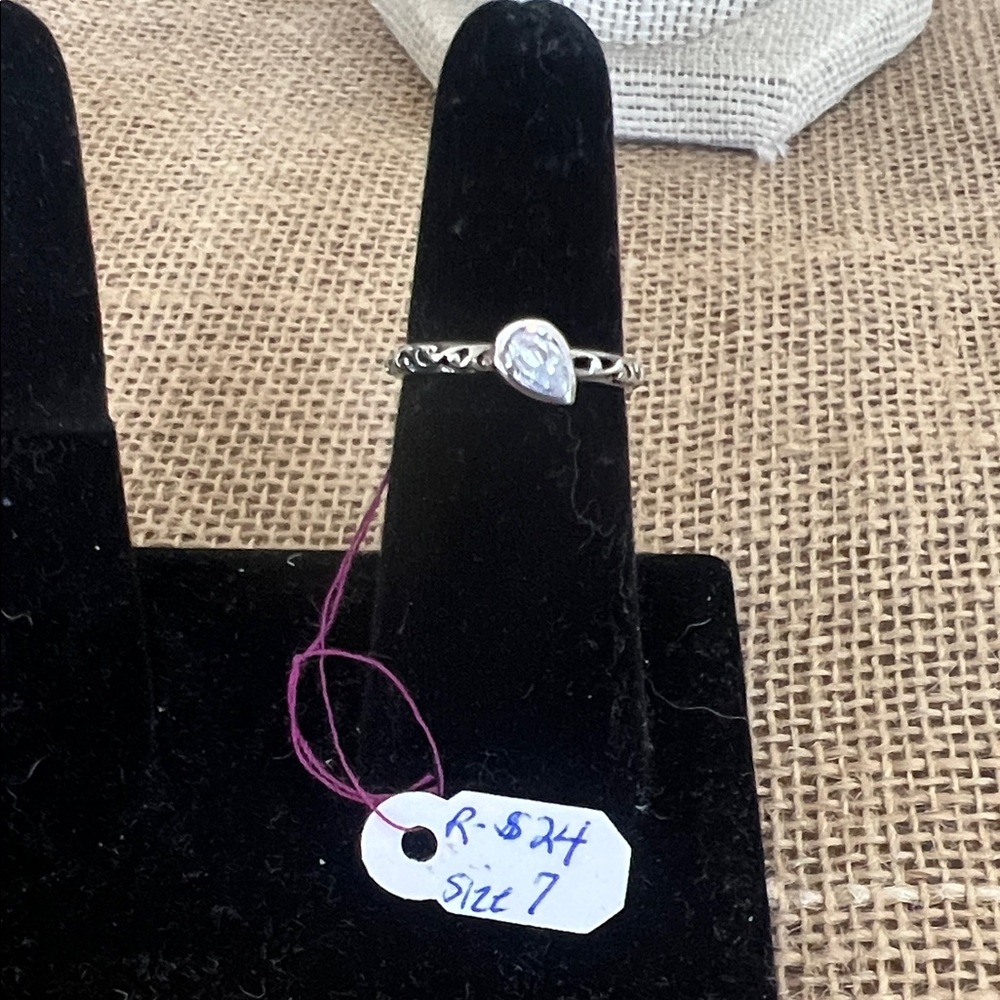 Silpada Silver Teardrop Ring